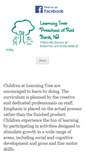 Mobile Screenshot of learningtreepreschoolredbank.com